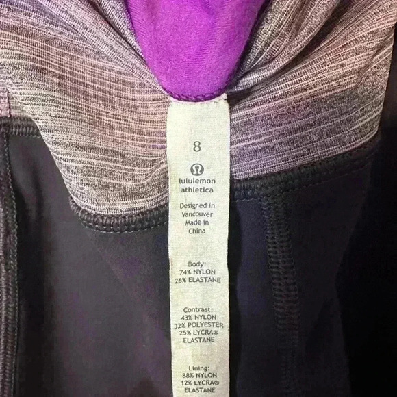 Lululemon Toasty Tech Tight II - Size 8 - Picture 7 of 7